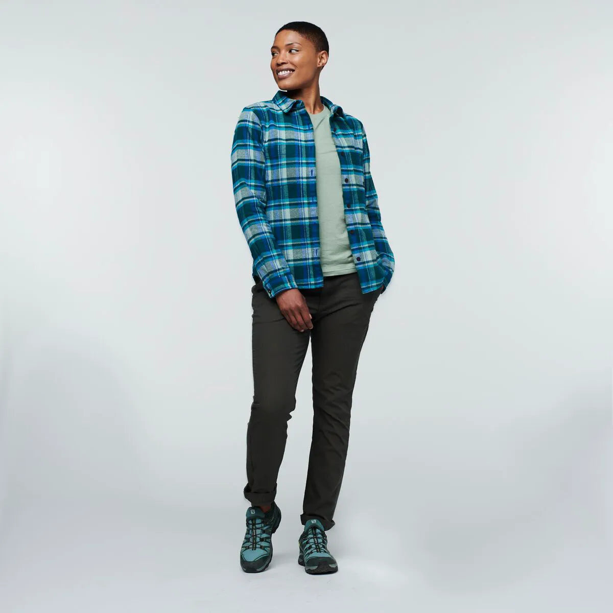 Deep Ocean Plaid