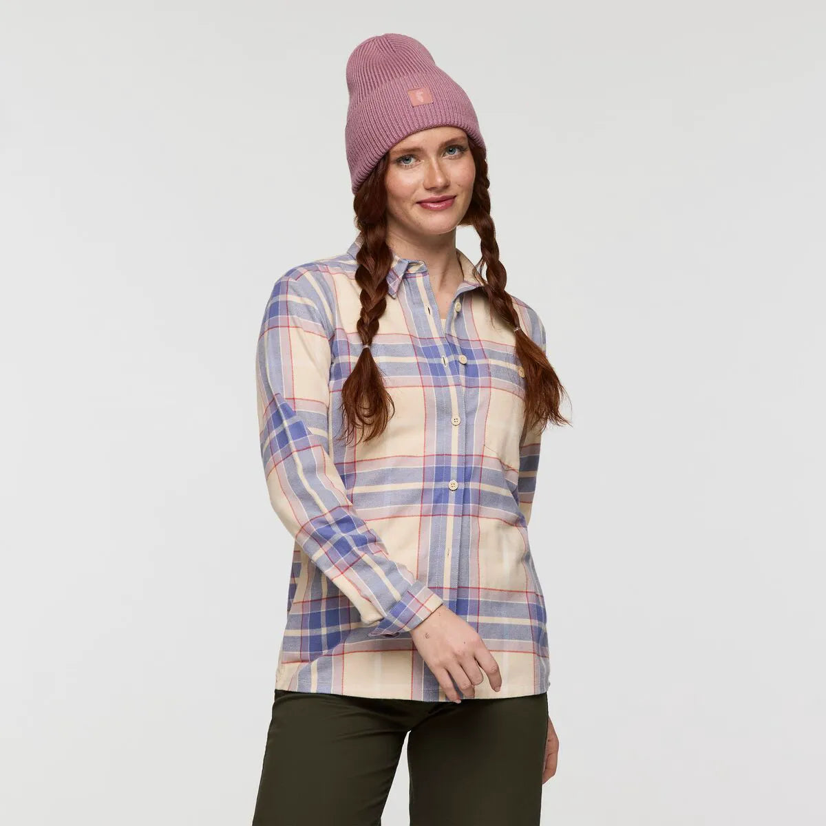 Cream Plaid